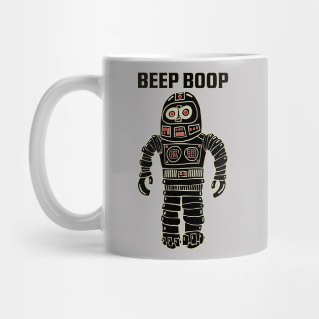 Beep Boop Black by RockettGraph1cs